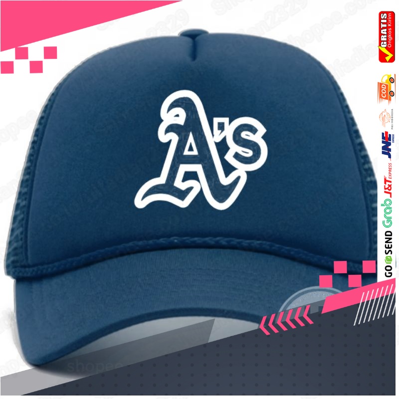 Topi OAKLAND Trucker - Topi Oaklan A's