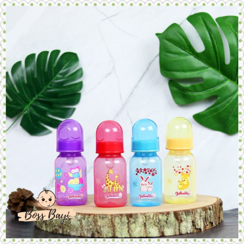 RELIABLE - Botol Susu Warna PP Peristaltic Nipple 60ml/125ml/240ml