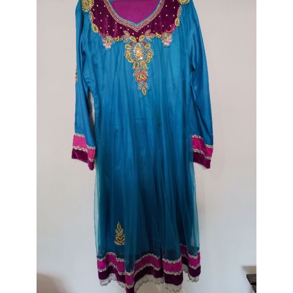 Preloved baju india/sari india/ barang butik