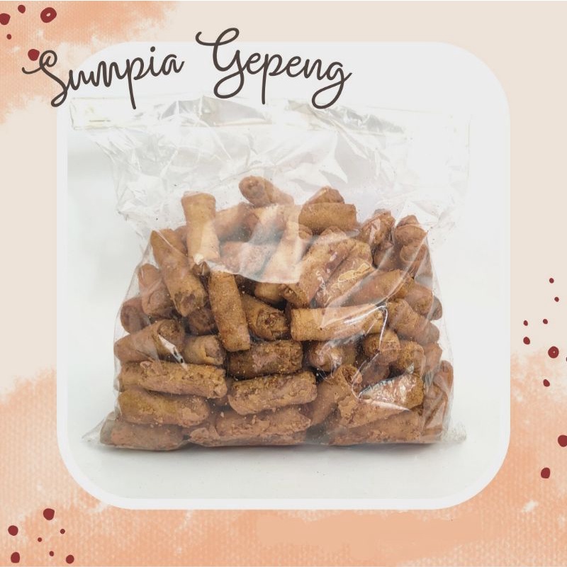 

SUMPIA GEPENG,BERAT 500GR