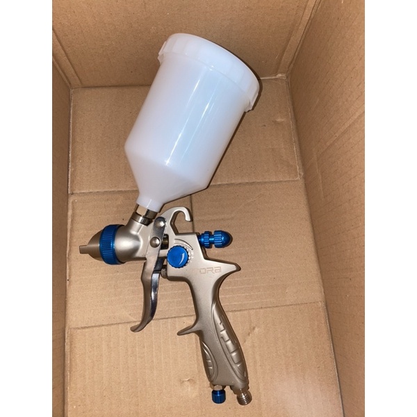 Spray Gun HVLP 600 ML 1.4 mm TORA Alat Semprot Cat Low Pressure