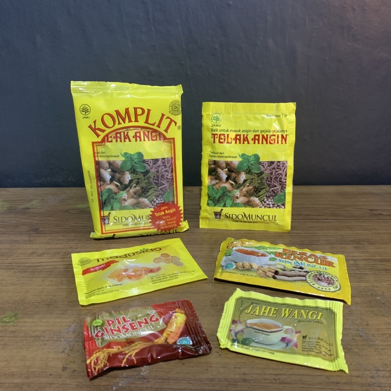 Jamu Tolak Angin Komplit Sido Muncul