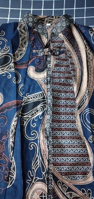 Atasan Batik Blouse Seragam Batik Solo Batik Kantor Baju Batik Wanita Bd 110