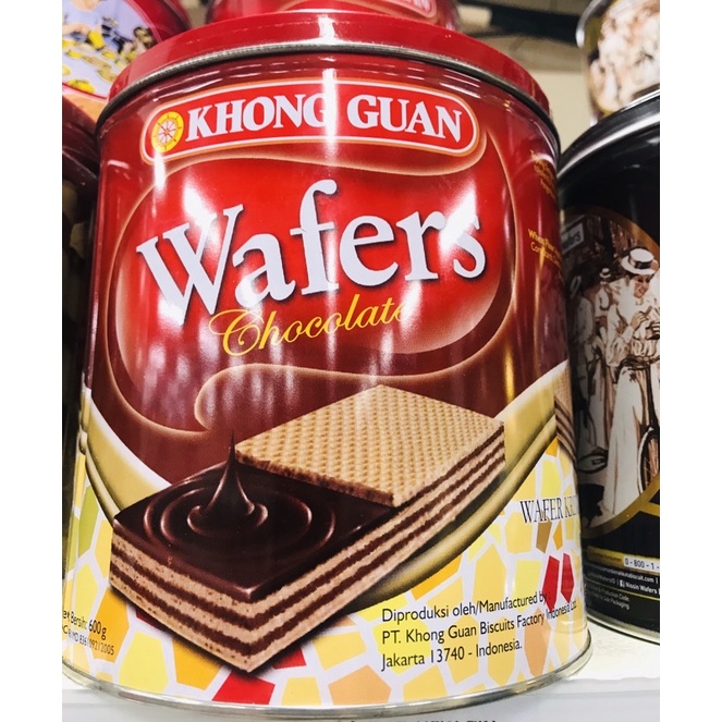 

KHONG GUAN WAFERS CHOCOLATE 600gr OJOL ONLY