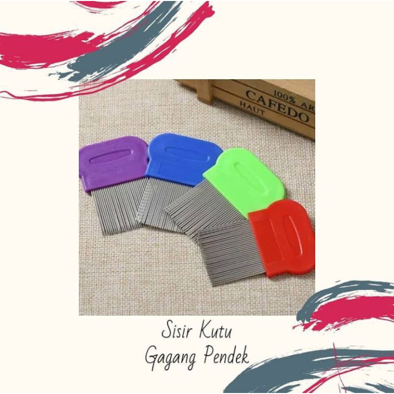 Serit kutu serit besi sisir serit kutu serit kutu gagang pendek serit kutu Terminator sisir kutu ram