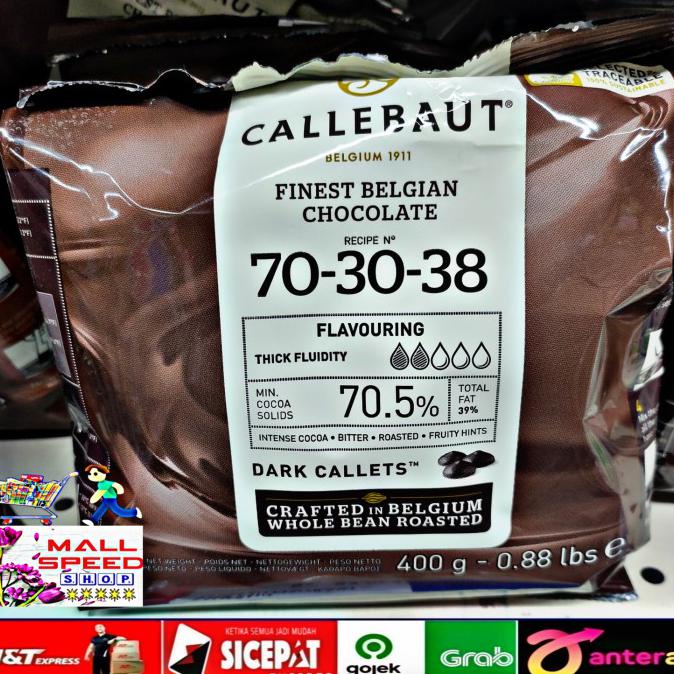 

PROMO CALLEBAUT DARK CHOCOLATE BELGIAN COUVERTURE 70-30-38 70.5% 400 GR MAKANAN & MINUMAN