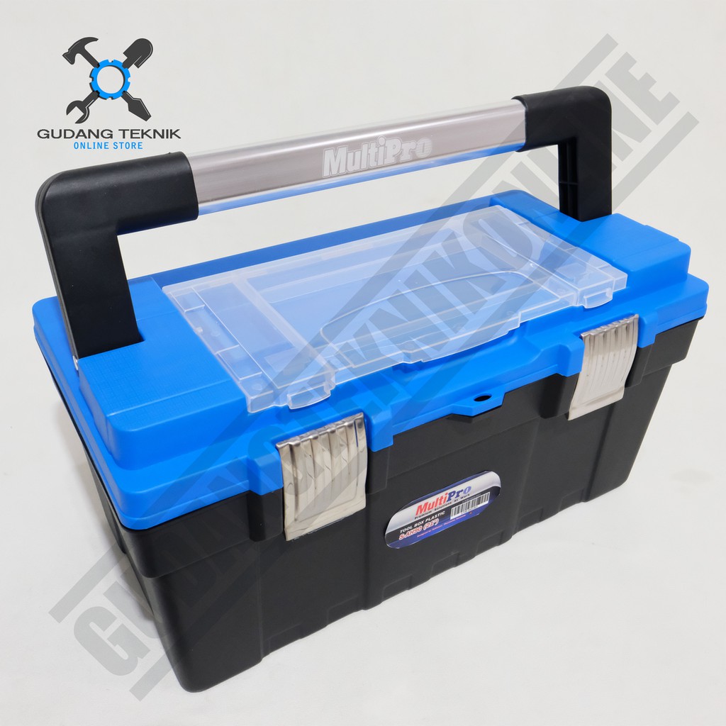 MULTIPRO S-AH90 17inch Toolbox Plastik 17 Inch Tool Box Kit Tempat Kunci Perkakas 17inch OA03. 0017