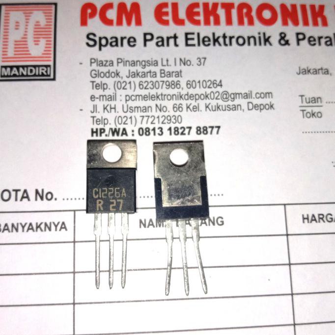C1226A C 1226A 2Sc1226A 2Sc 2 Sc1226A C1226 Tr Transistor To220 To-220 Pcmelebik54 Juara