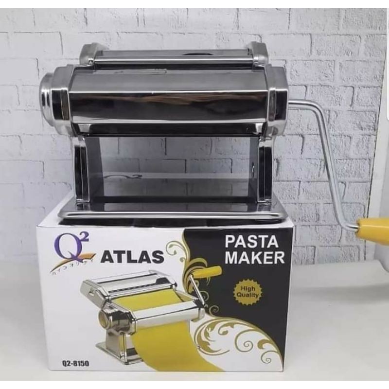 PASTA MAKER Gilingan Mie Pasta Q2 ATLAS 8150 / Alat Pembuat Mie dan Pasta Manual Serbaguna