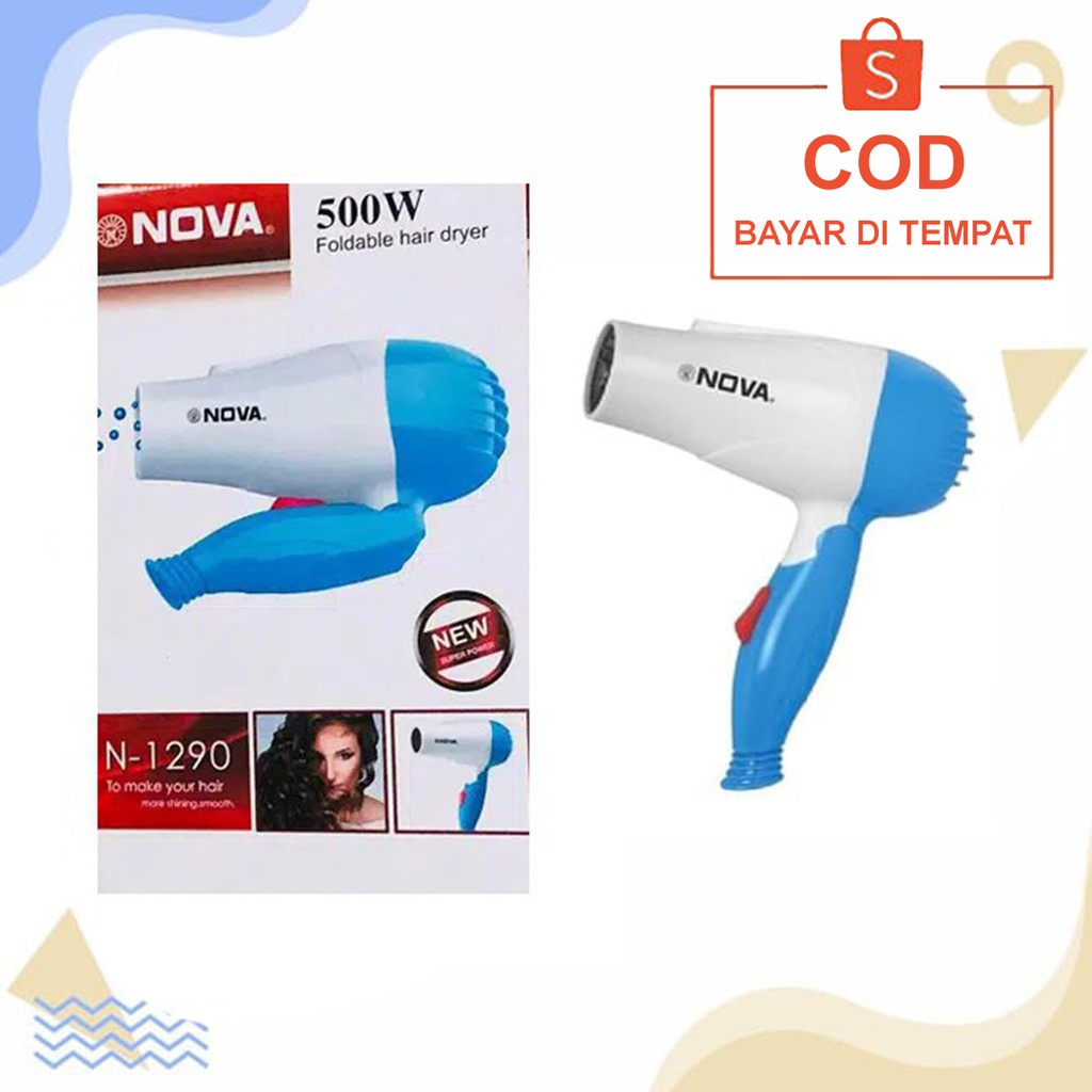 ✅COD Hedrayer Pengering Hair Dryer Perawatan Rambut Creambath Pria Wanita Haidrayer Kucing Mini Nova Original