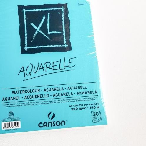 

✶ CANSON XL Aquarelle A4 (Watercolour Pad) ☉