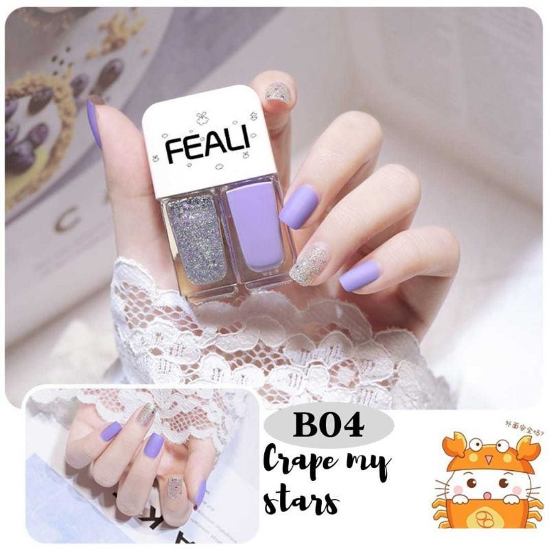 FEALI 2IN1 KUTEK HALAL MUSLIMAH KUTEKS 2 TONE KUTEK KOREA READY 4