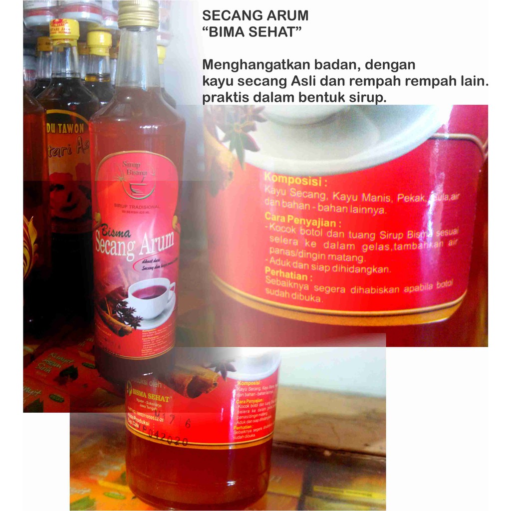 

Secang Arum Minuman Kayu Secang Sirup