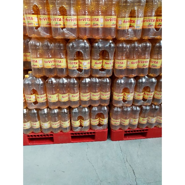 minyak goreng forvita 2 liter kemasan botol original