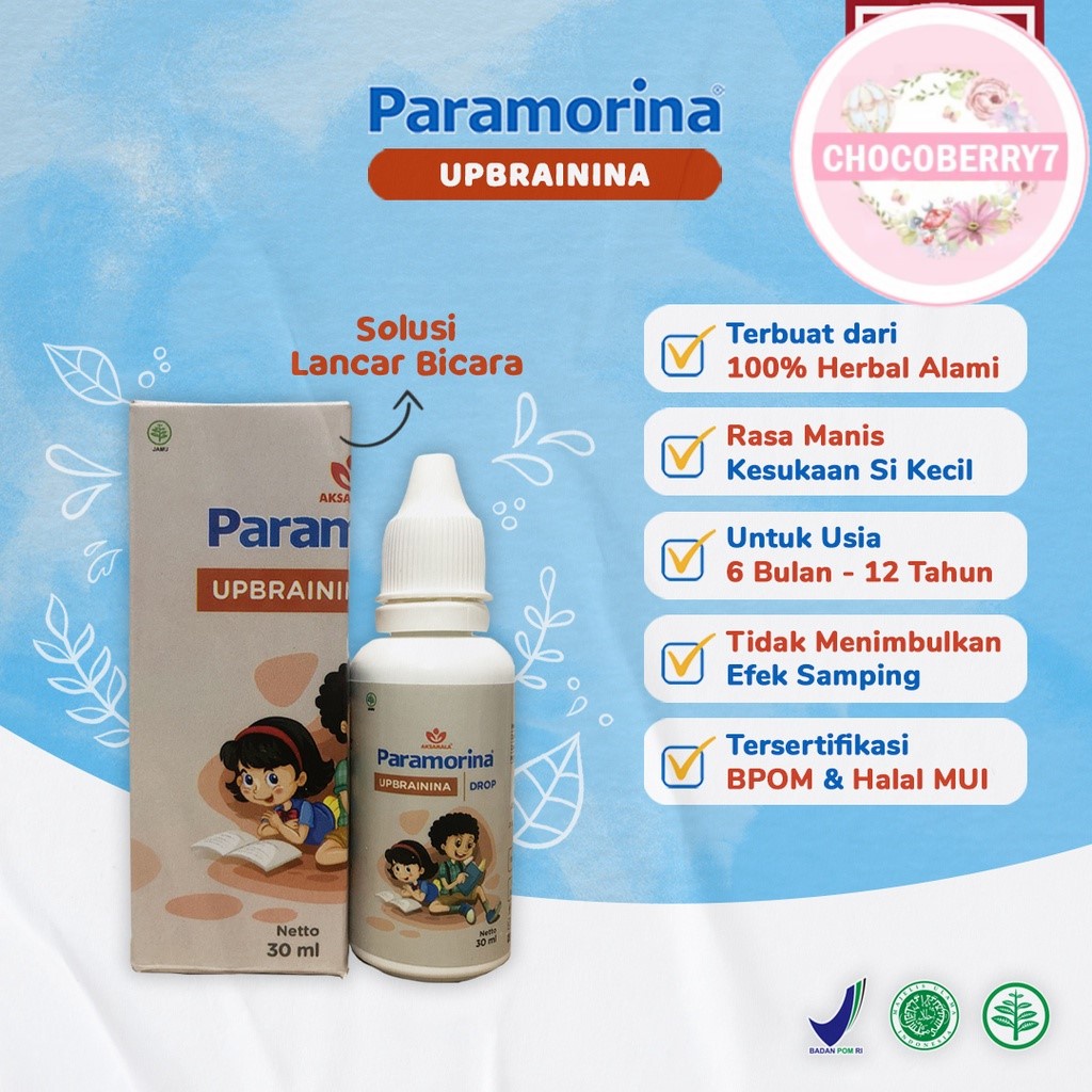 Paramorina Madu Tetes / Drop Herbal untuk Bayi  6 Bulan s/d 1 Tahun isi 30ml Vitabumin Madu Anak