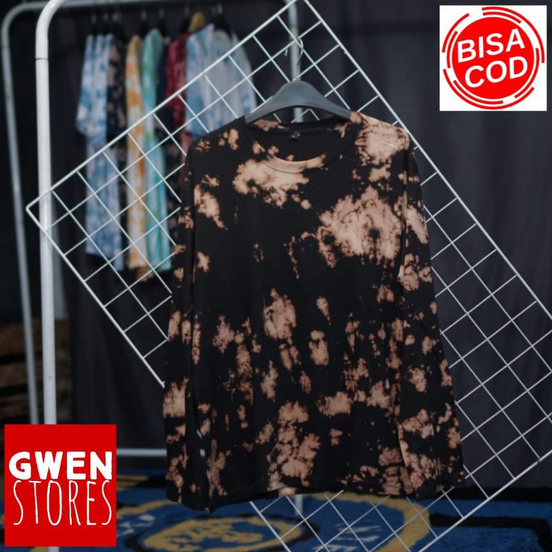 Tie Dye Lengan Panjang / Kaos Tie dye Longsleeve / Tie Dye Pria Wanita / Tshirt Tye Dye