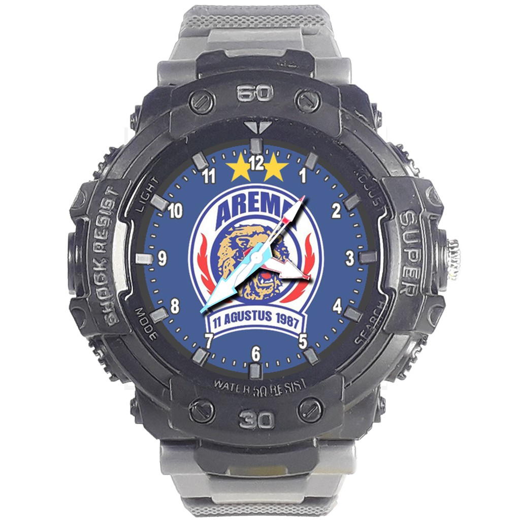 Jam Tangan  AREMA MOTIF 5 Bagus