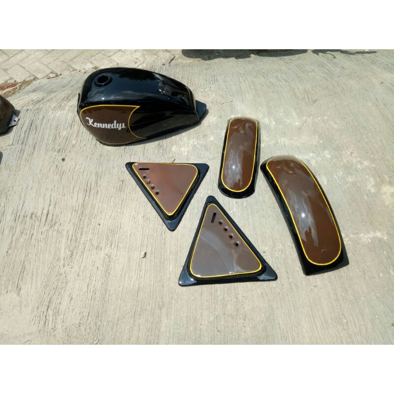 Paket Custom Cat Japstyle Ducati Scramble Bobber Dll.