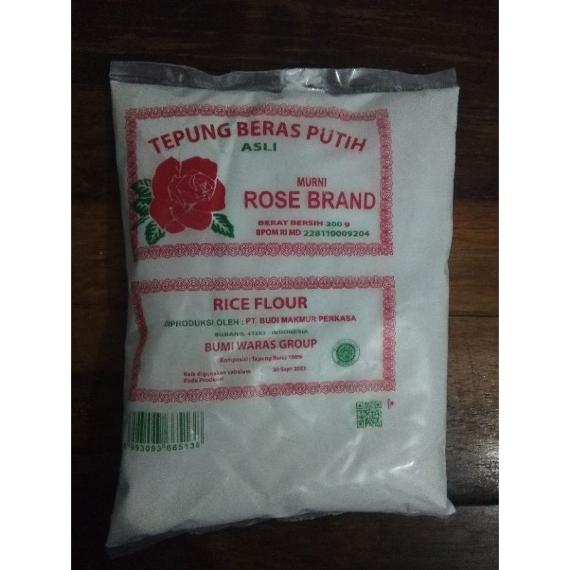 

tepung beras rose brand 500 gram