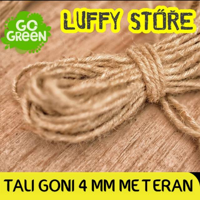 

TALI GONI SEDANG PER METER - DIAMETER 4MM - TALI RAMI SIDOARJO