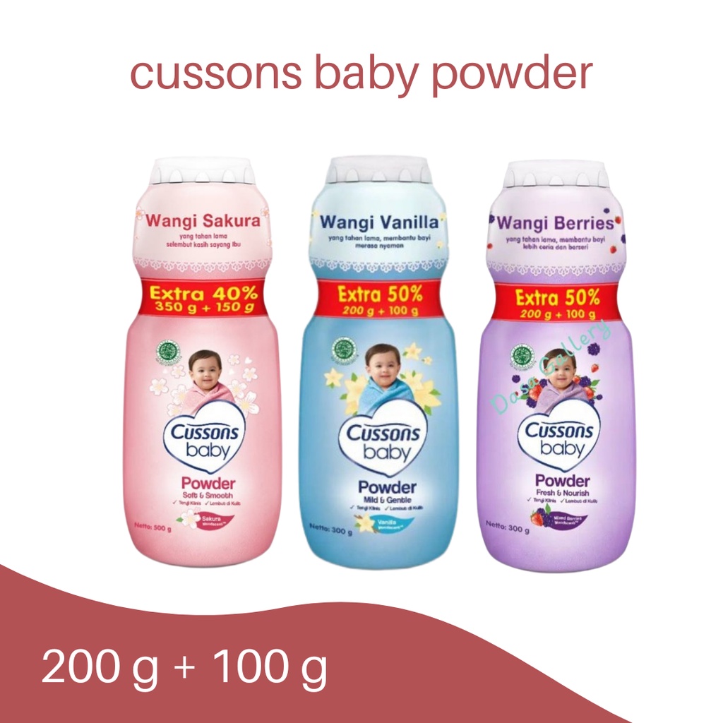Baby Powder Cusson - Bedak Tabur Bayi Cusson