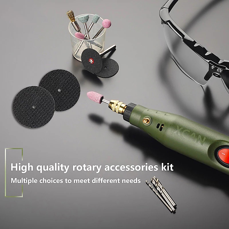 Set 105 pc mata bor tuner poles potong ampelas gerinda dremel bor mini
