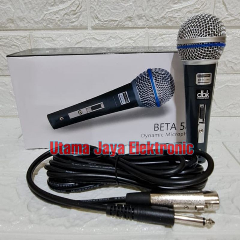 Microphone kabel dbk BETA 58A mikrofon dynamic