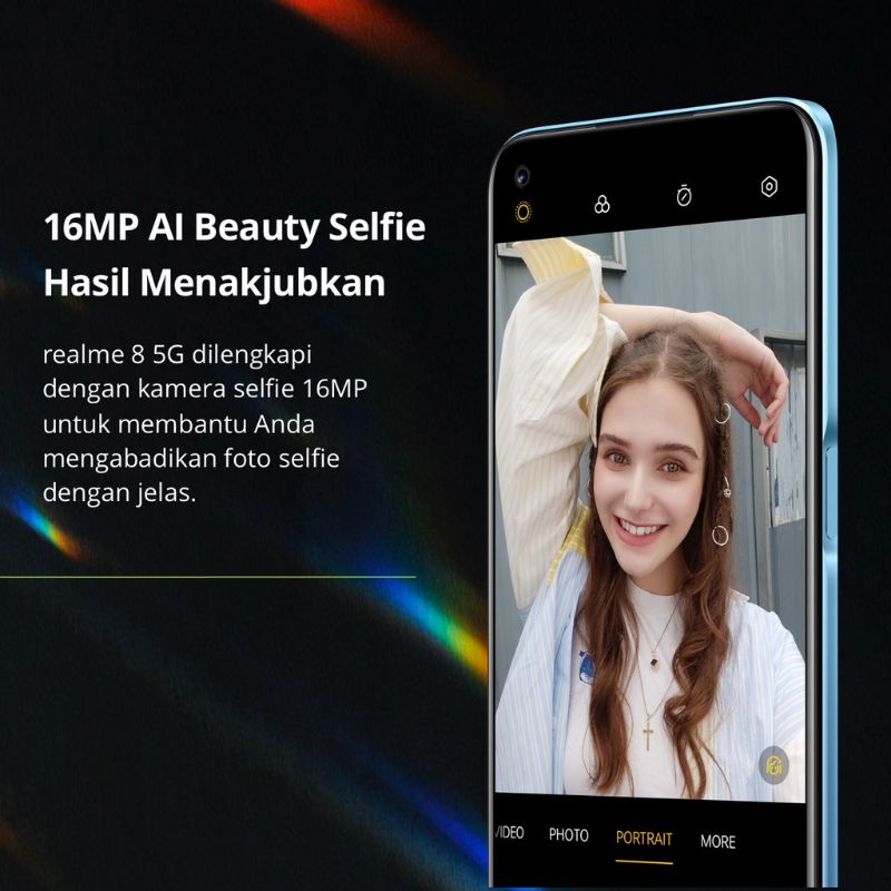 realme 8 5G 8/128GB [Helio Dimensity 700 5G, NFC, 16MP AI Selfie Camera]