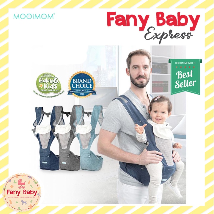 MOOIMOM BREATHABLE HIP SEAT CARRIER