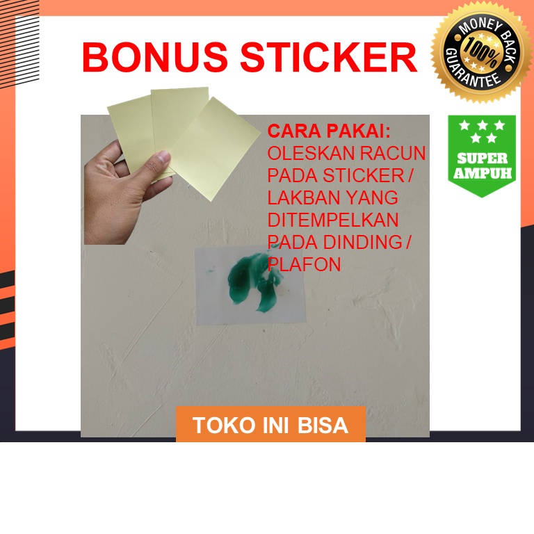 PROMO!! PAKET 3 PCS PEMBASMI CICAK HERBAL ORIGINAL RACUN CICAK NO 1 RACUN CICAK HERBAL