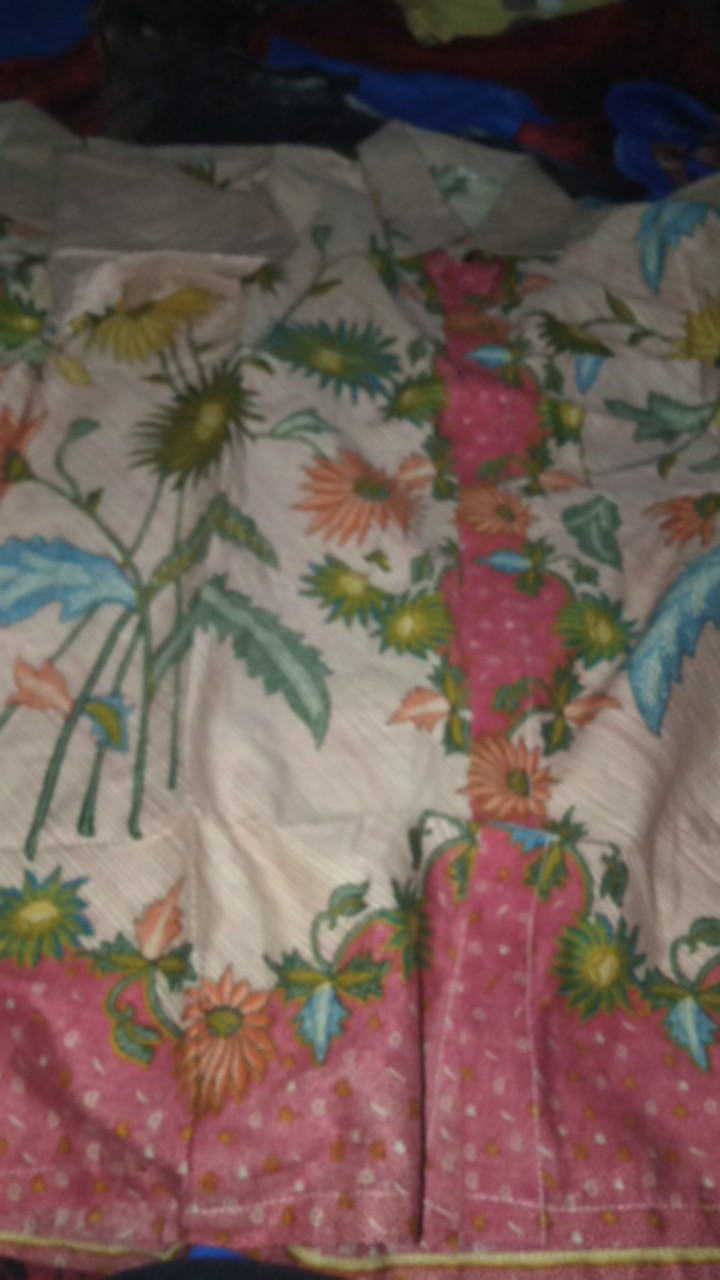 Batik Couple Keluarga Sania Ruffle Ori Ndoro Jowi Dnt