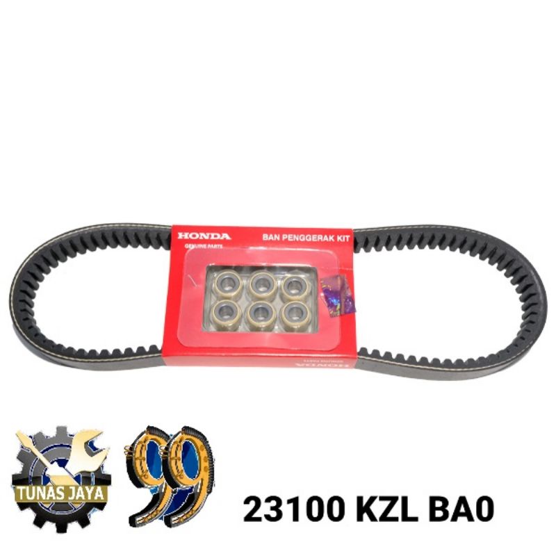 23100-KZL-BA0 Van Belt V Belt Plus Roller Beat Fi Scoopy Fi Vario 110 Fi Spacy Fi 2012 - 2014