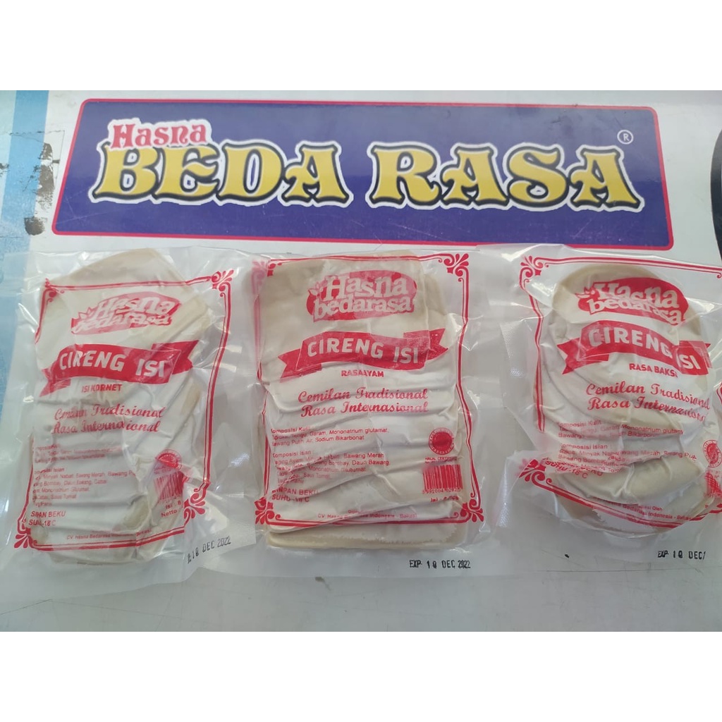 Cireng Isi Daging Sapi Pedas Jajanan Cemilan Khas  Bandung Hasna Bedarasa