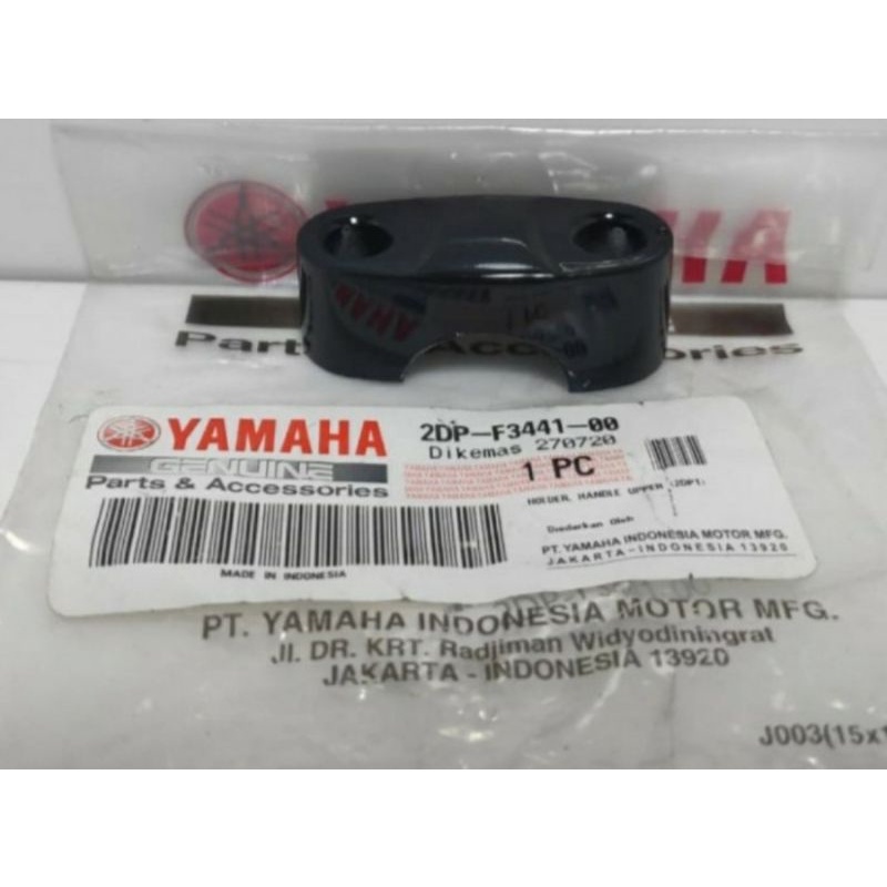 HOLDER HANDLE UPPER KLEMAN STANG ATAS NMAX ASLI ORI YAMAHA 2DP F3441 00