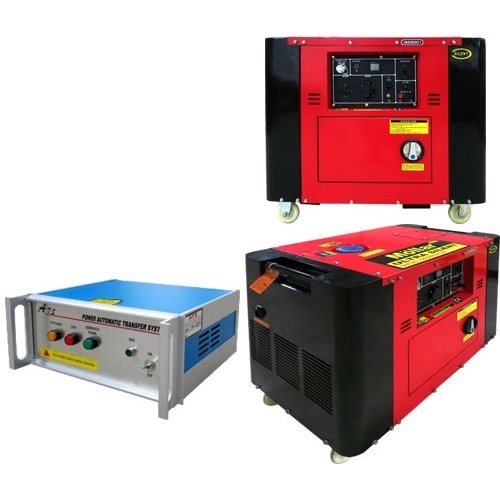 Genset Silent 6000Watt MOLLAR MLR9500DS / Power Generator Silent 6000W MLR 9500 DS Solar Diesel