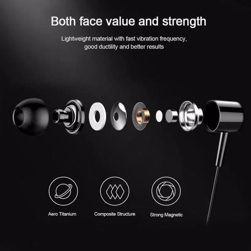 Headset / earphone Stereo Bass L29/D21 in ear music Sport