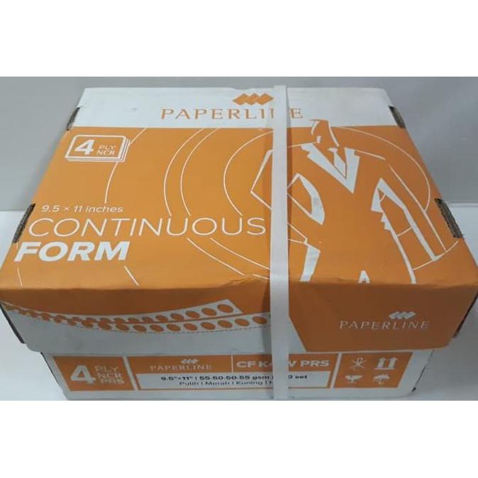 

Termurah Paperline Cont Form 9 1/2 X 11 : 2 4 Ply (K4 : 2) Prs |Kertas Komputer Offic