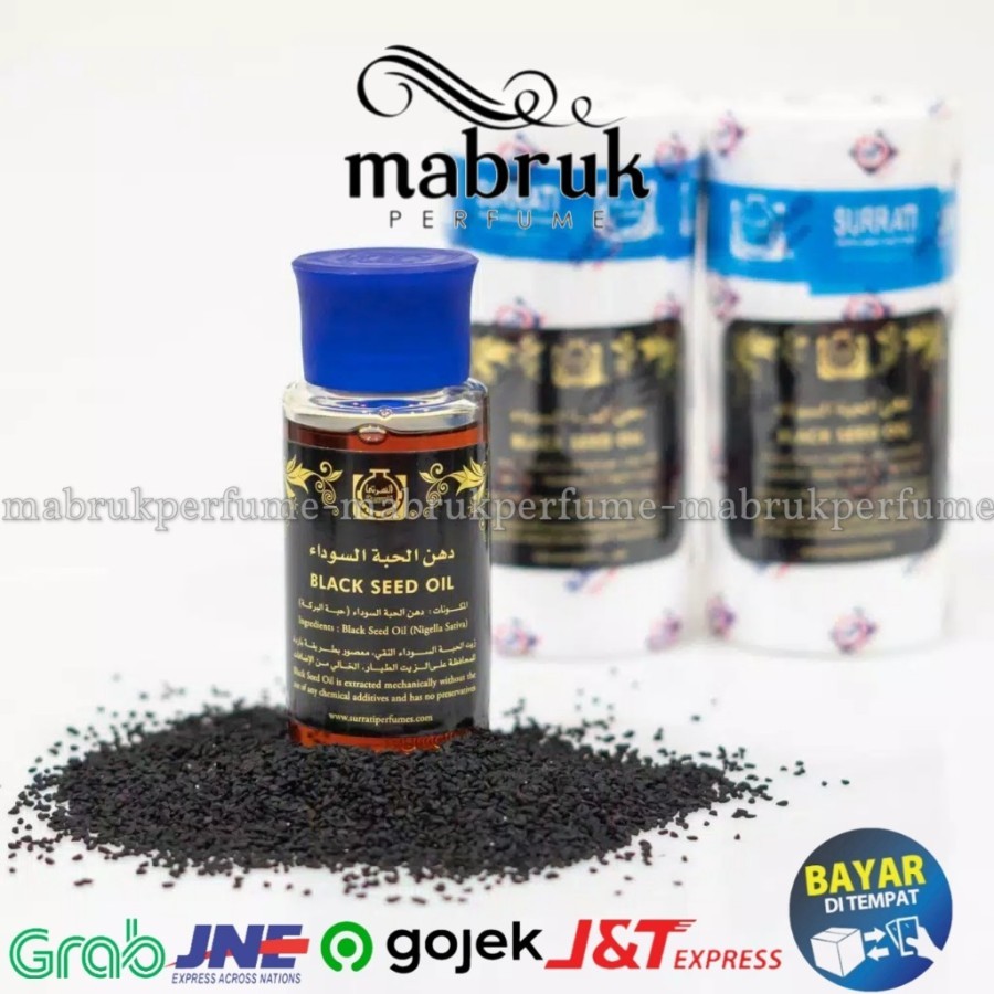 bisa COD minyak habbatussauda surrati minyak jintan hitam asli surati ori