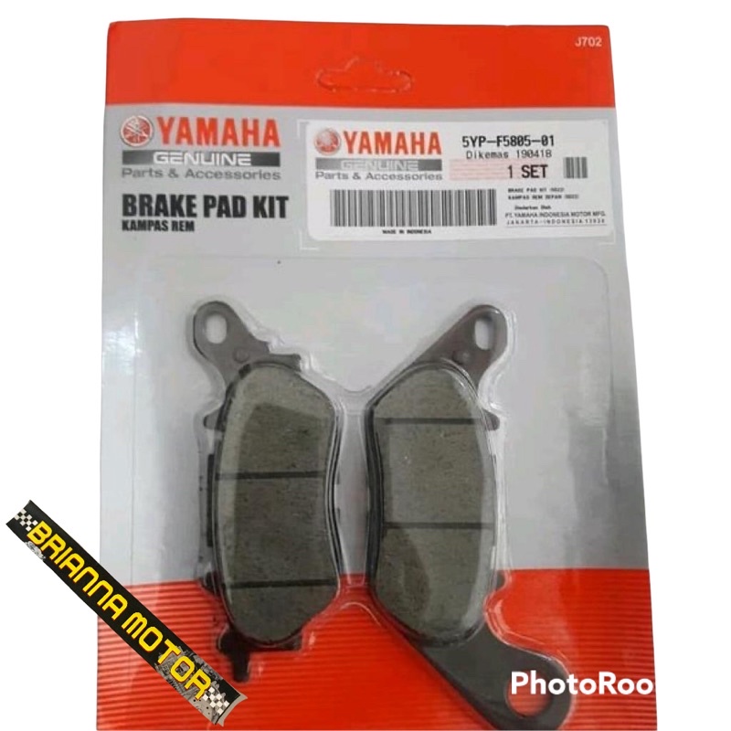 DISC PAD JUPITER MX VEGA ZR NEW JUPITER Z MIO ORI YAMAHA 5YP F5805 01