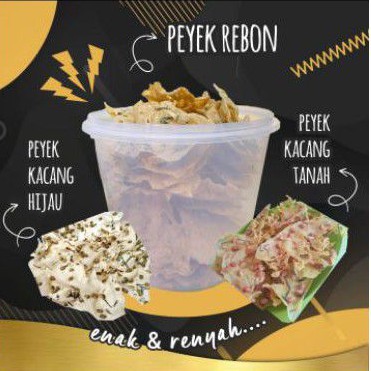 

Peyek toples ukuran 5 liter