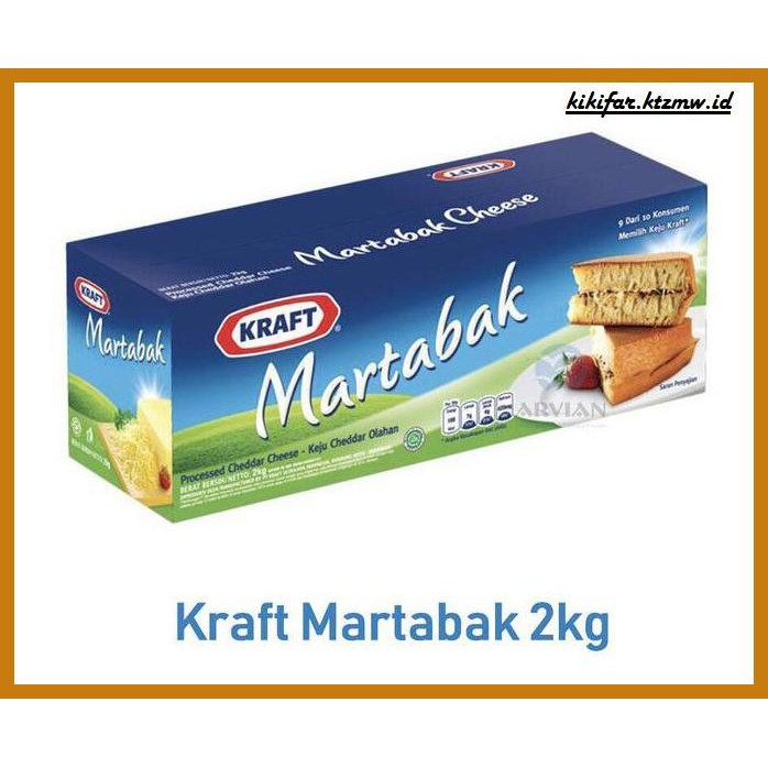 

Ujekujek- Keju Kraft Martabak 2Kg -Original.