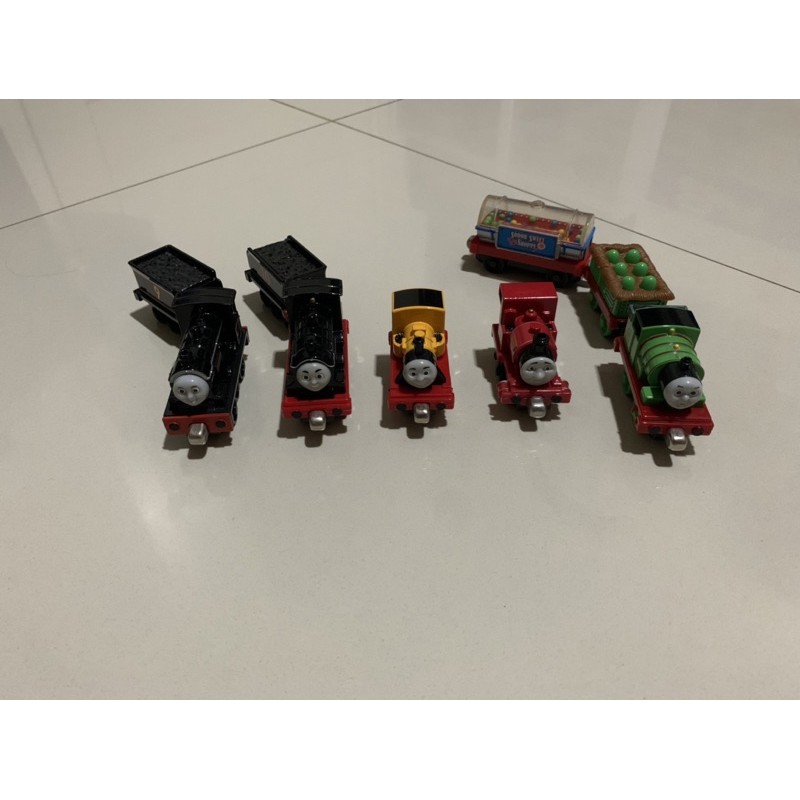 thomas and friends take n play donald,douglas,skarloey,duncan,percy used