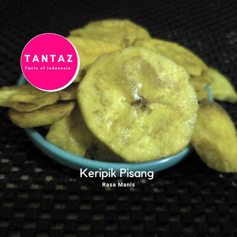 

Keripik Pisang Manis -Tantaz Snack