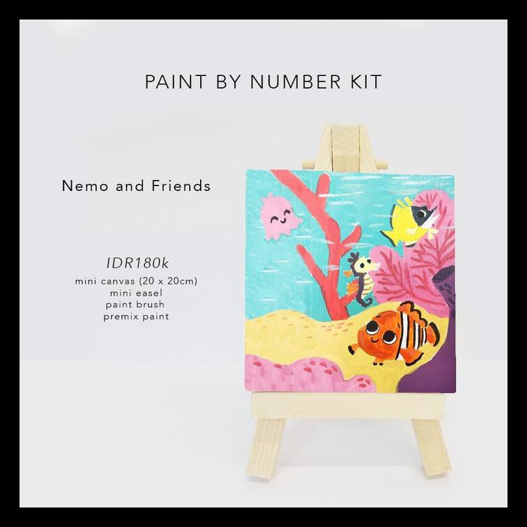 

Diskon Nemo / Art Kit / Kanvas Lukis / Art Anak / Lukis Melukis