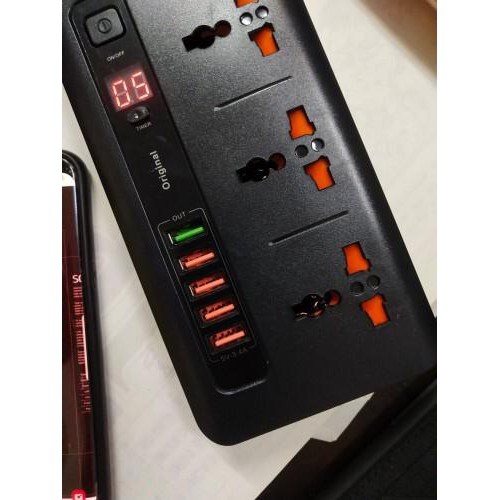 Power Socket Fast Charging QC3.0 Timer Pengatur Waktu 24 Jam BKL-05