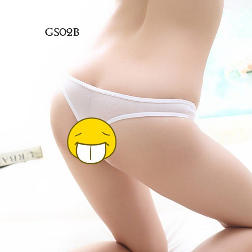 [LIMITED STOCK] G STRING OPEN CROTCH UNDERWEAR WANITA PUTIH GS02B