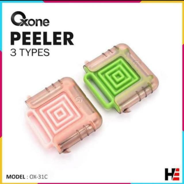 Pengupas Buah Oxone OX-31C - 3 Types Peeler Stainless