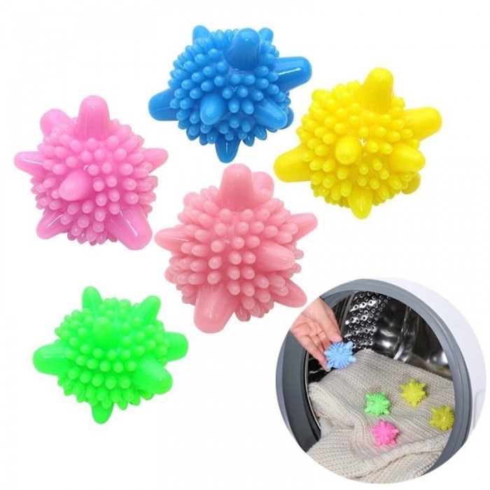 Magic Laundry Ball / Bola Karet Pencuci Pakaian / Laundry Ball / Alat Bantu Pembersih Pakaian