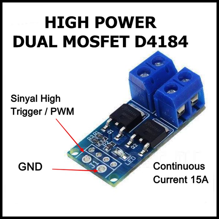 Harga untuk 1Pcs  Using imported double-MOS of the parallel active output, lower resistance, more cu