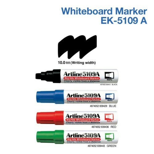 

SPIDOL ARTLINE NON PERMANENT BIG NIP WHITEBOARD MARKER EK-5109A - Biru